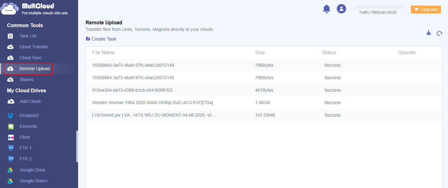 URL Tasks