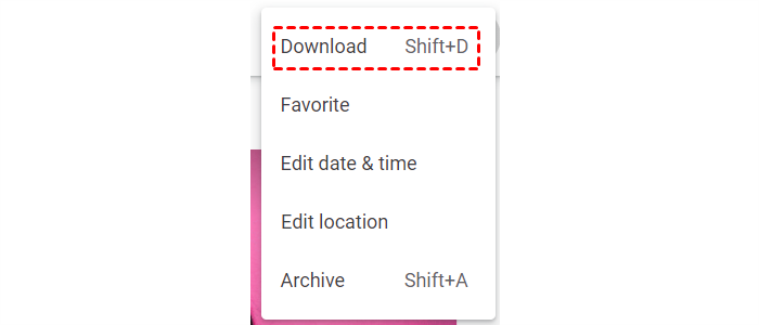 Download Video on Google Photos
