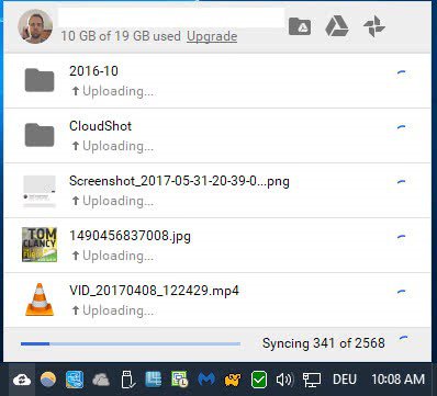 Googleフォトバックアップを停止